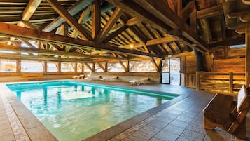 Piscine couverte, piscine chauffée