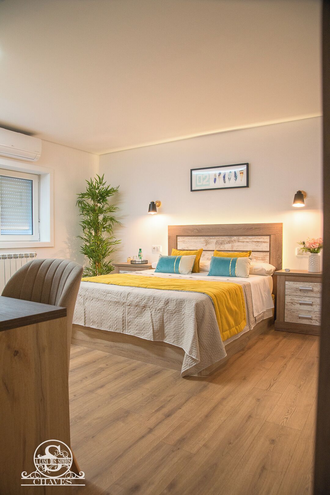 9 slaapkamers, een strijkplank/strijkijzer, wifi, beddengoed