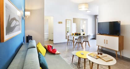 Offre été ! Appartement cosy + Piscine extérieure