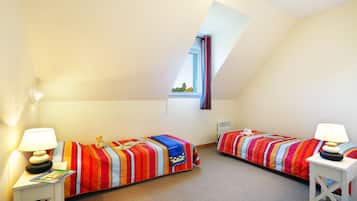 2 dormitorios, tabla de planchar con plancha, wifi