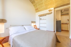 1 Schlafzimmer, Reisekinderbett, kostenloses WLAN, Bettwäsche