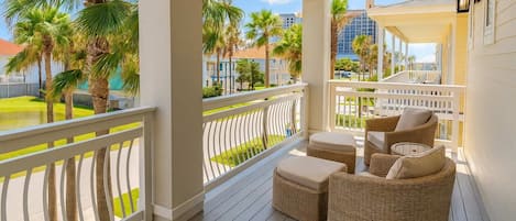 House, Multiple Beds, Pool Access (Padre Beach House) | Terrace/patio
