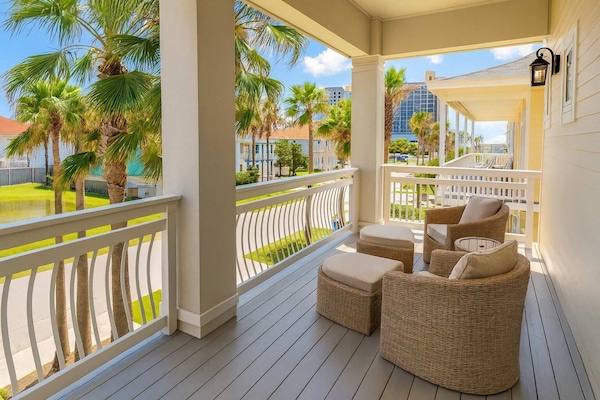 House, Multiple Beds, Pool Access (Padre Beach House) | Terrace/patio