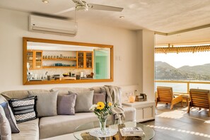 Luxury Villa, Beach View | Living area - Villas Kaukan by Tasman (Zihuatanejo)