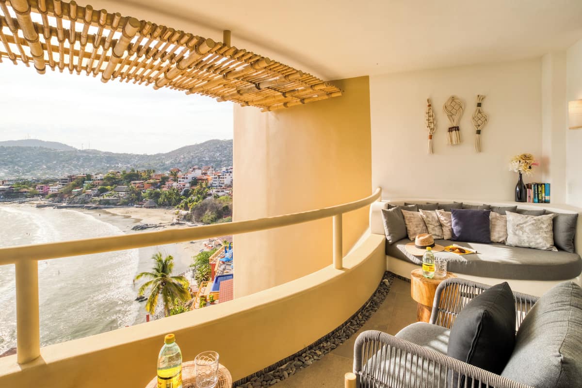 Villa de lujo, vista a la playa | Terraza o patio
