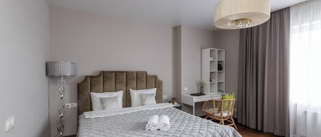 奢華公寓客房 | 1 間臥室、熨斗/熨衣板、免費無線上網