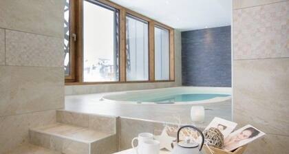 Appart Confortable à Les Saisies | AccÚs Piscine Chauffée + PrÚs des Pistes