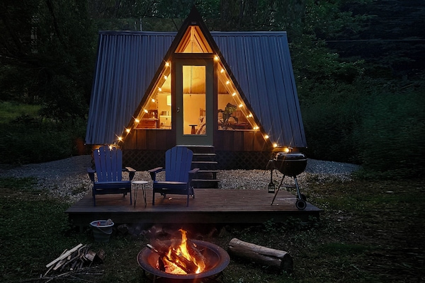 Firepit and mini-deck