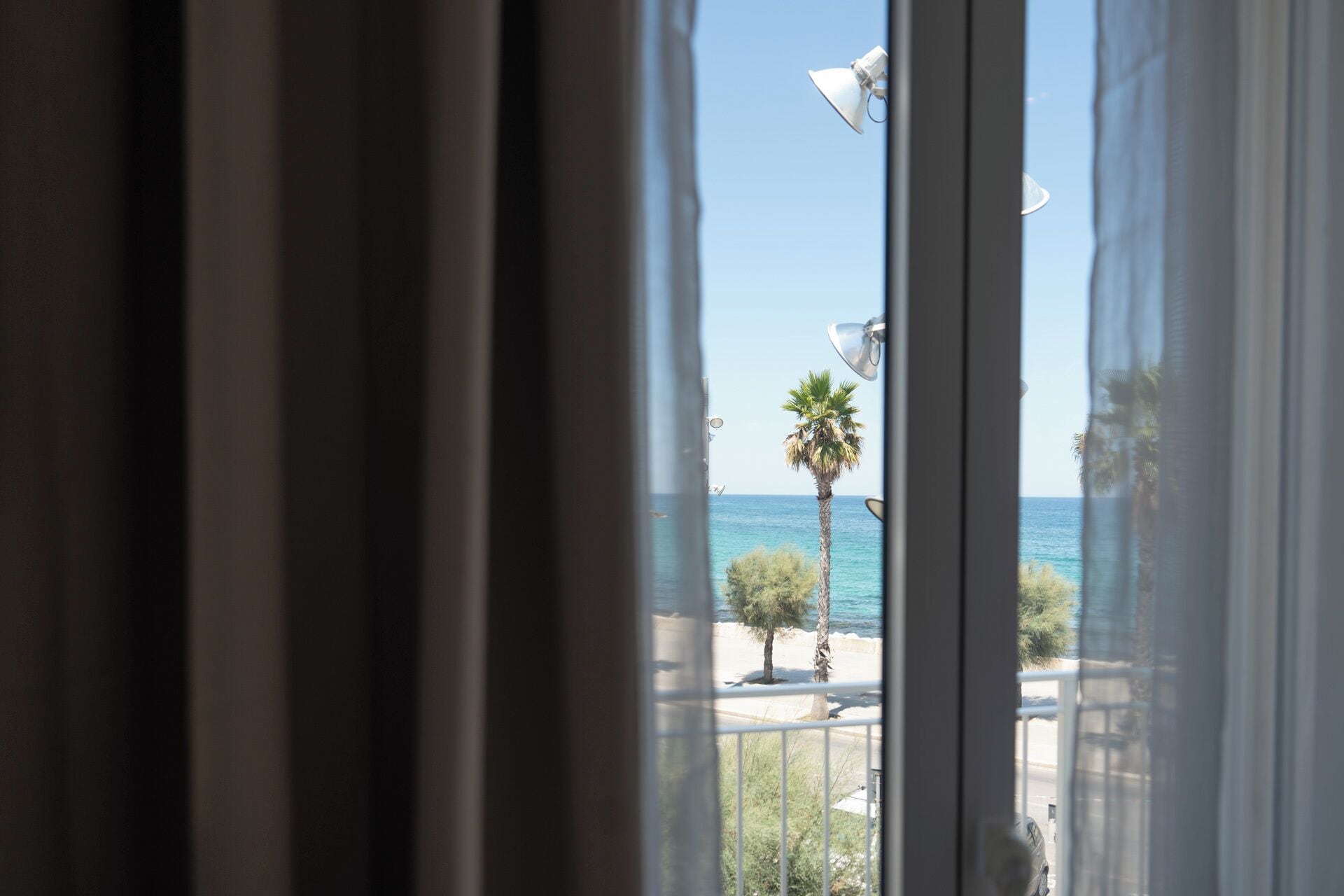 Deluxe-Doppelzimmer, Balkon, Meerblick | Blick vom Balkon