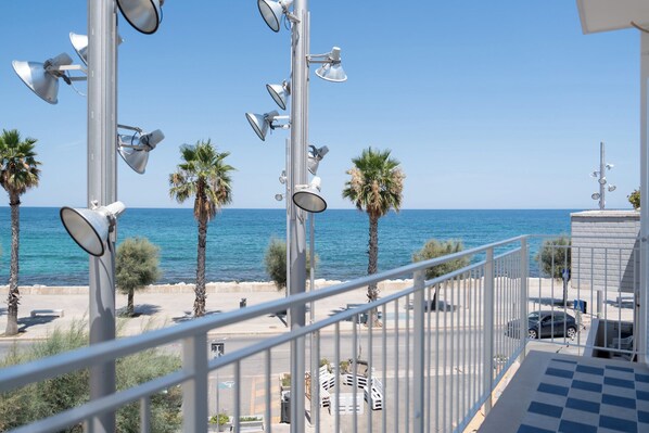 舒适双人房, 阳台, 海景 | 阳台景观