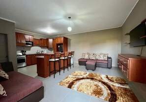 Interior - 2 Bedrooms Fully furnished Apartments with WiFi/Cable TV,AC,Hot Water etc (East Bank)
