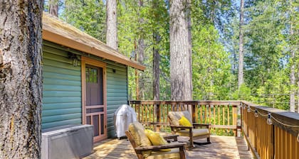 California Mountain Cabin w/ Lake Access & Deck!
