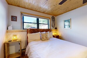 2 chambres, accès à Internet, literie fournie