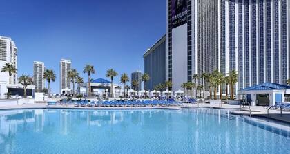 Enjoy this luxurious 2 bedroom villa suite at Westgate Las Vegas Resort & Casino