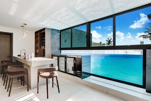 Interior - Vida Bella: Oceanfront estate w/ private beach, full staff, pool, gym & cinema (Punta Cana)