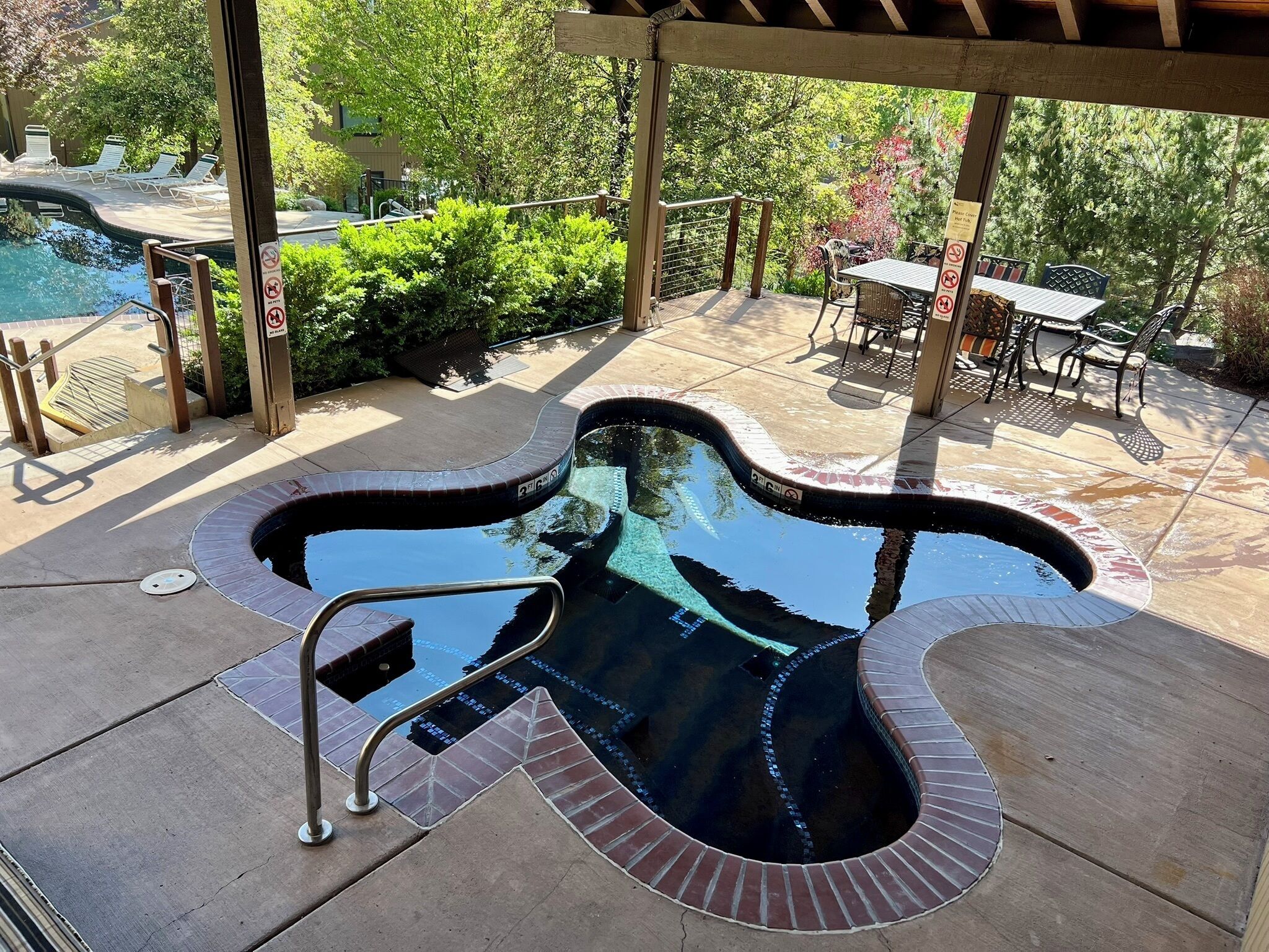 Außenpool, beheizter Pool