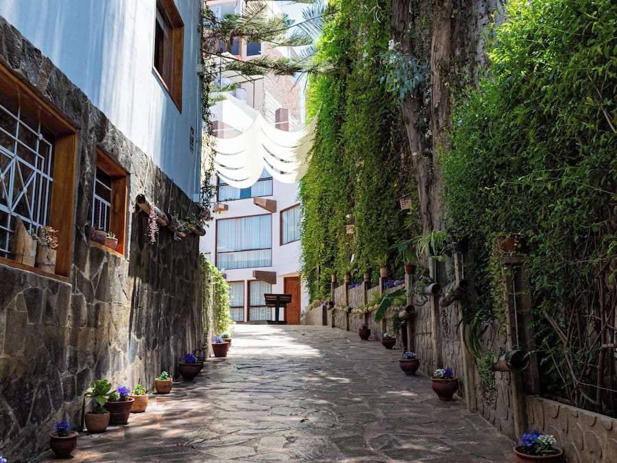 Àrea exterior de l'allotjament