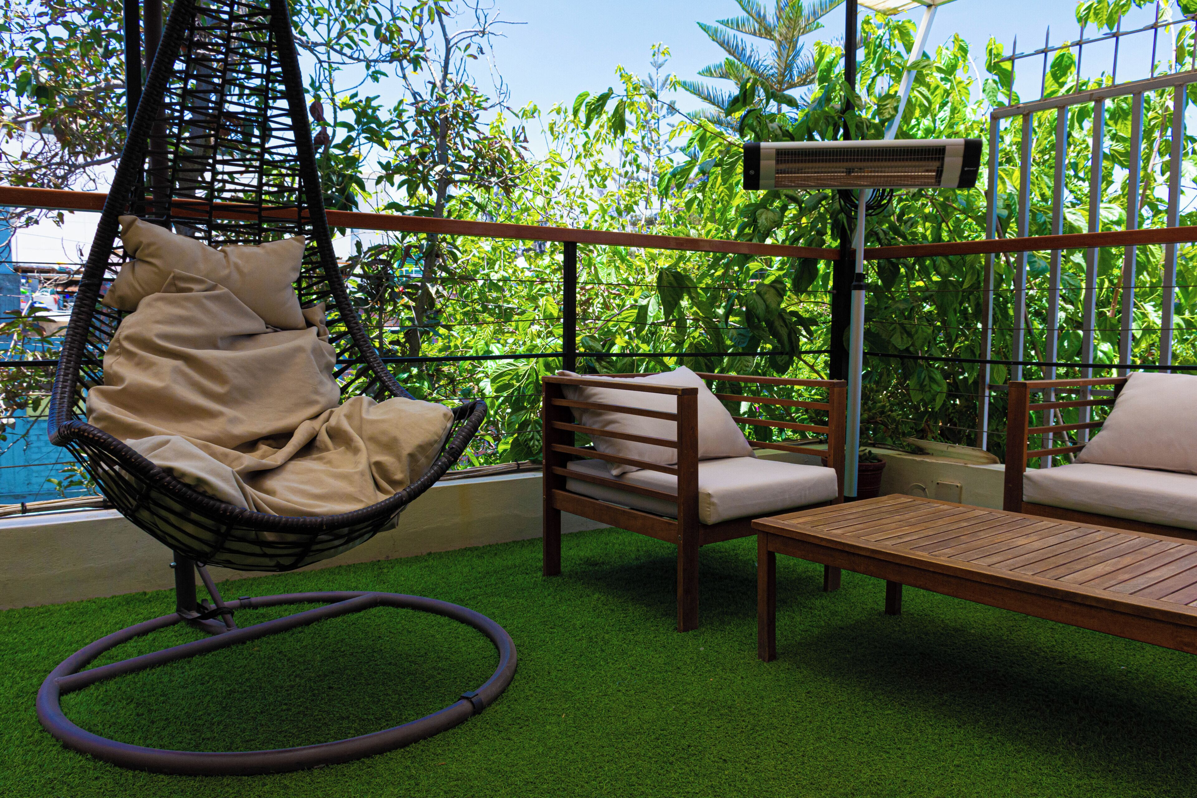 Terrasse sur le toit