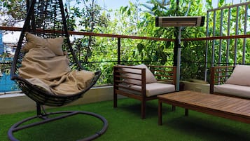 Terrasse sur le toit