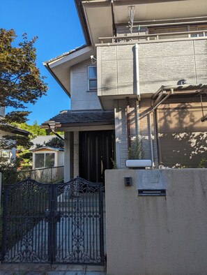 Voorkant van accommodatie