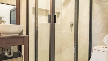 Deluxe House, Non Smoking, Private Pool | Bathroom | Shower, free toiletries, slippers, towels