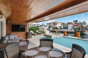 Piscine chauffée