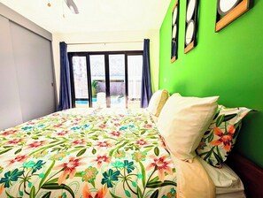 2 chambres, fer et planche à repasser, Wi-Fi gratuit, draps fournis