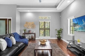 TV, books, offices - 4BR Enchanted Home 1 Mile to Disney w/ Resort Pool (Orlando)