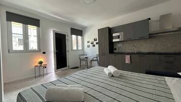 1 Schlafzimmer, Reisekinderbett, kostenloses WLAN, BettwÀsche