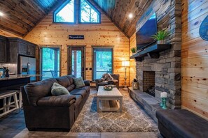 スマートテレビ、暖炉