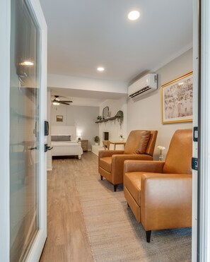 TV connectée, cheminée