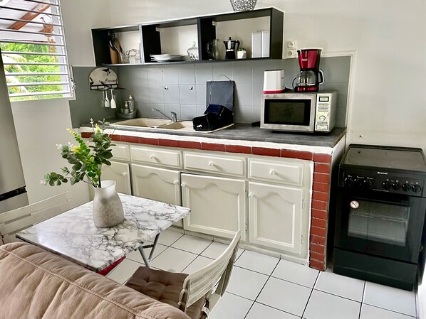 Microwave, oven, stovetop