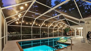 屋外プール、温水プール
