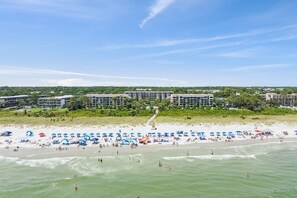 Accommodatie ligt op het strand