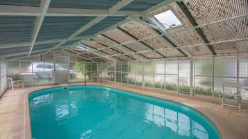 Una piscina riscaldata