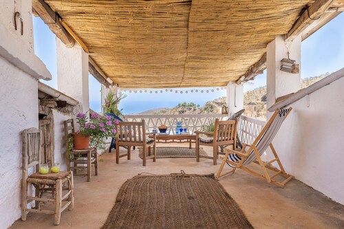 Rural House 'Bns - Casa La Prensa - Alpujarra' with Sea Views, Private Terrace and Wi-Fi