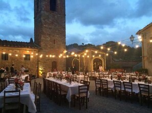 Area per ricevimenti all'aperto