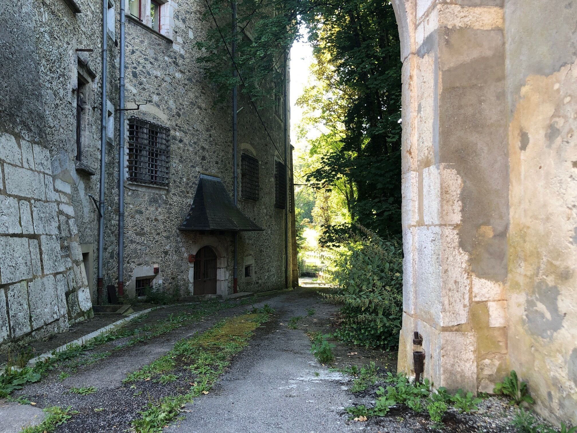 Enceinte de l’hébergement