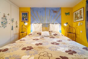 1 bedroom, iron/ironing board, free WiFi, bed sheets