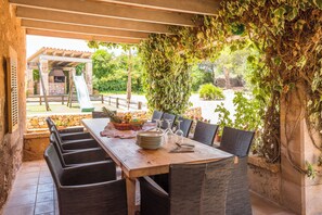 Udendørs spisemuligheder