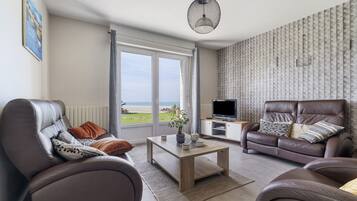 TV, fireplace, ping pong