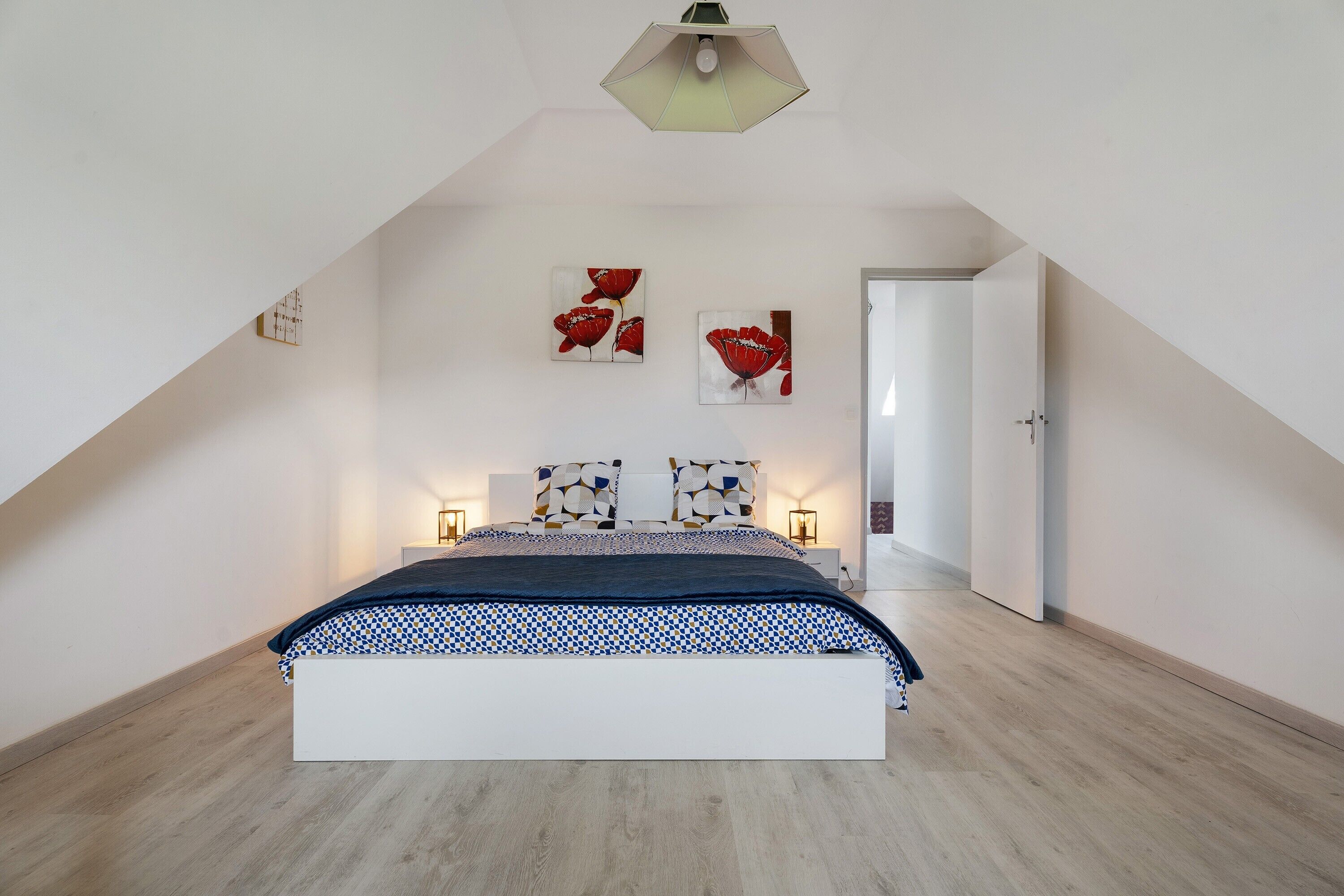 4 chambres, Wi-Fi gratuit, draps fournis