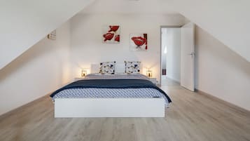 4 chambres, Wi-Fi gratuit, draps fournis