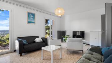 TV, tavolo da ping pong