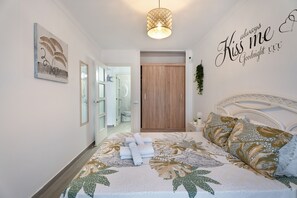 1 soveværelse, strygejern/strygebræt, gratis Wi-Fi, sengetøj