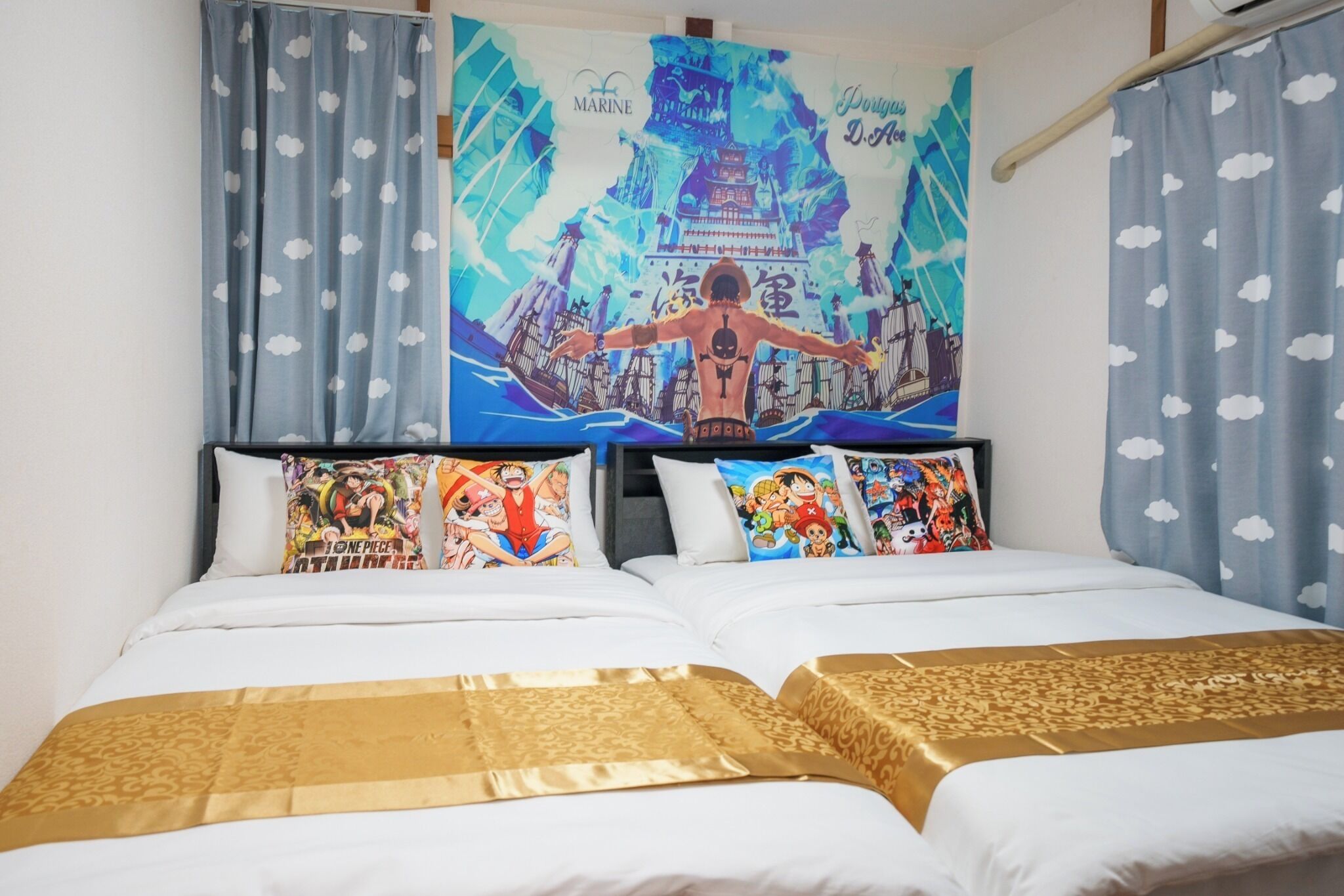 3 habitaciones, escritorio, wifi y ropa de cama 