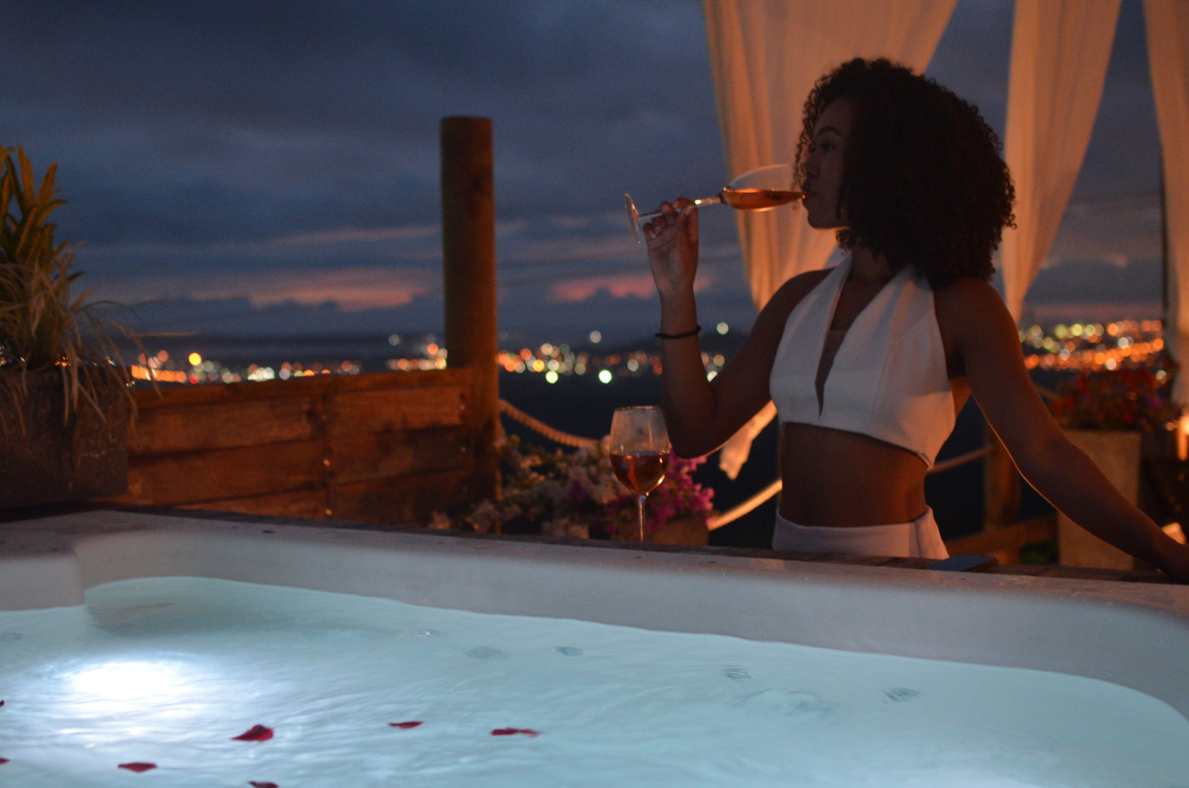 浪漫木屋, 简易厨房, 城市景观 | 免费 WiFi、床单