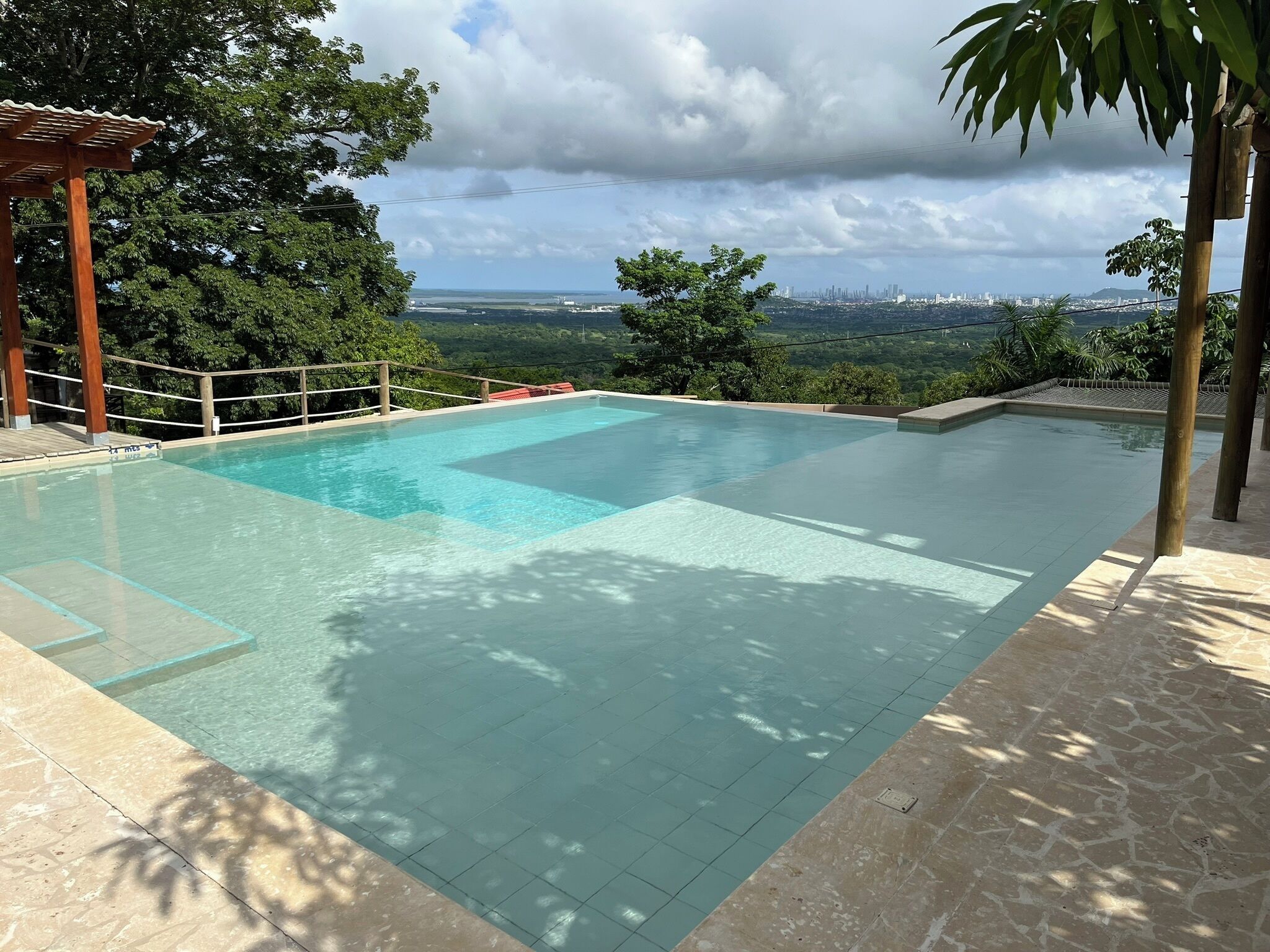 Outdoor pool, open 9:00 AM to 9:00 PM, sun loungers