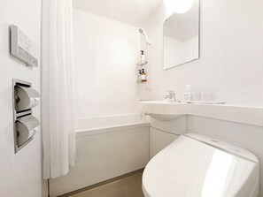 Hair dryer, towels