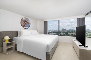 Family Apartment, 2 Bedrooms (Duplex) | In-room safe, desk, soundproofing, iron/ironing board